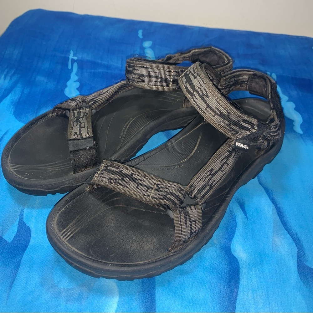 Teva Black and Gray Sandals